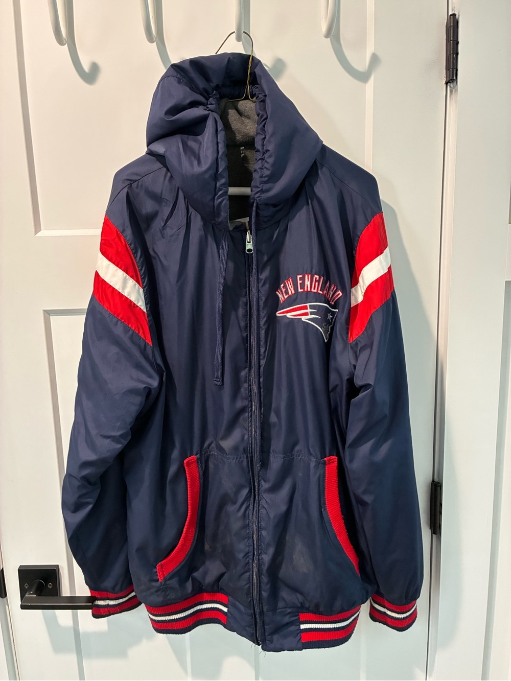 Men’s Large Reversible Patriots Jacket